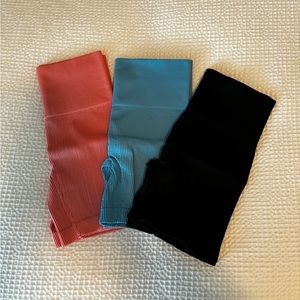 3 Pack Of Colsie Biker Shorts